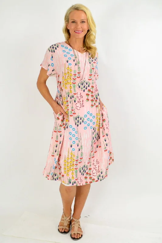 Pink Berry Tunic Dress