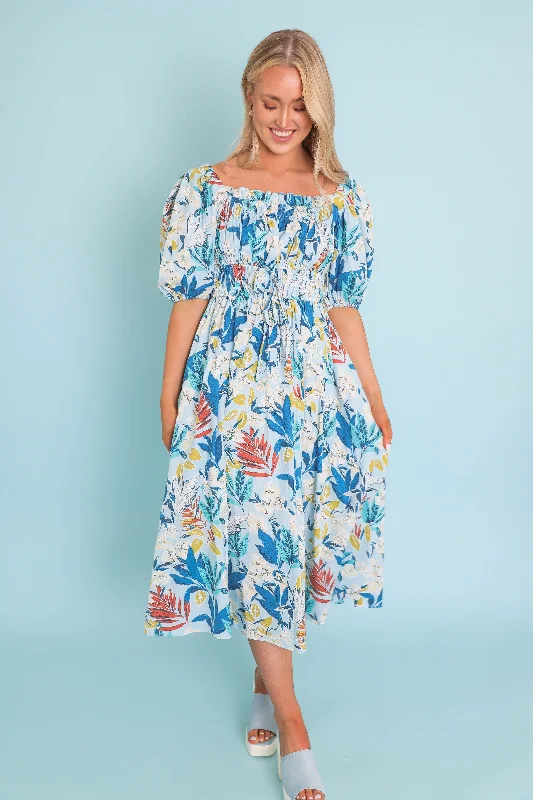 Tropical Dreams Midi Dress