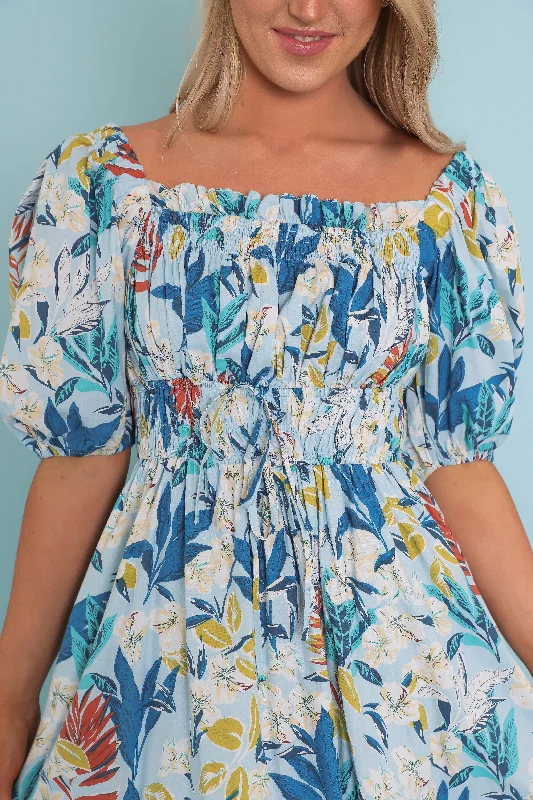 Tropical Dreams Midi Dress