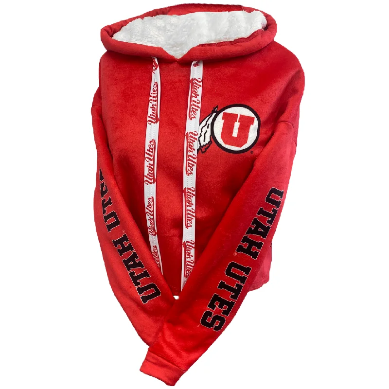 Utah Varsity Furry Hoodie