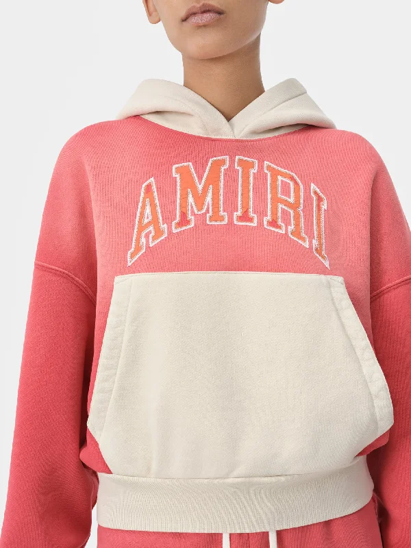 WOMEN - WOMEN'S AMIRI VINTAGE HOODIE - Flamingo Pink