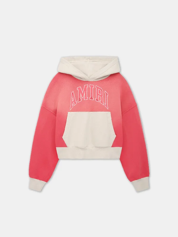 WOMEN - WOMEN'S AMIRI VINTAGE HOODIE - Flamingo Pink