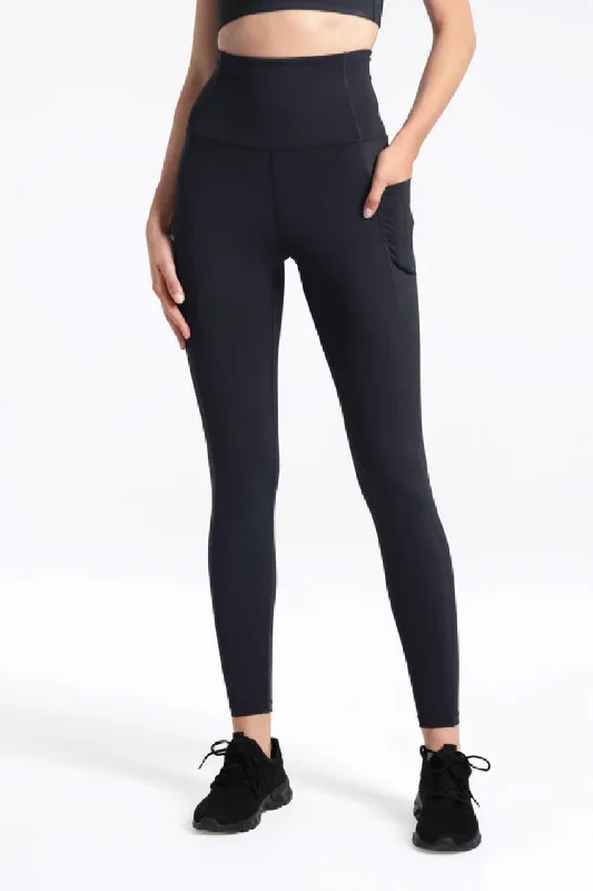 LOLE Step Up Leggings - Black Beauty