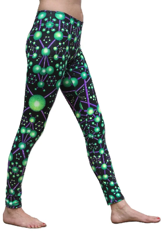 Wide waistband Leggings : Atomic Alien