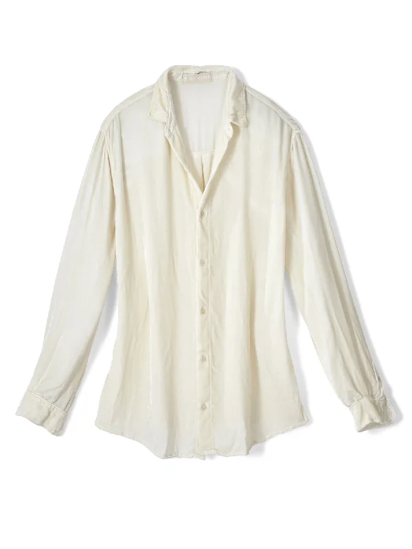 Alana Washed Velvet Shirt