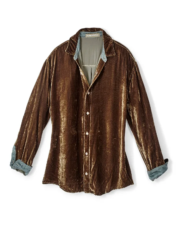 Alana Washed Velvet Shirt