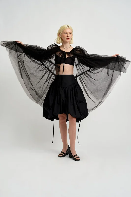 Ariel Dress Black Tulle