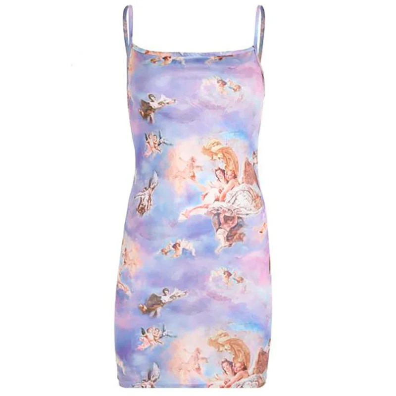 Heavenly Mini Slip Dress