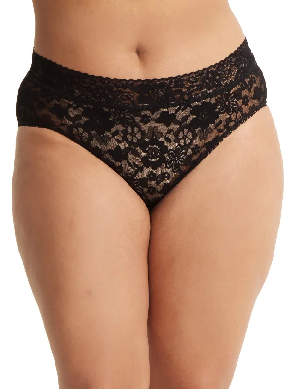 PLUS SIZE DAILY LACE FRENCH BRIEF