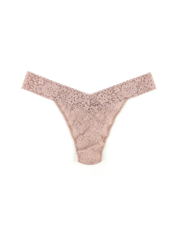 PLUS SIZE DAILY LACE THONG