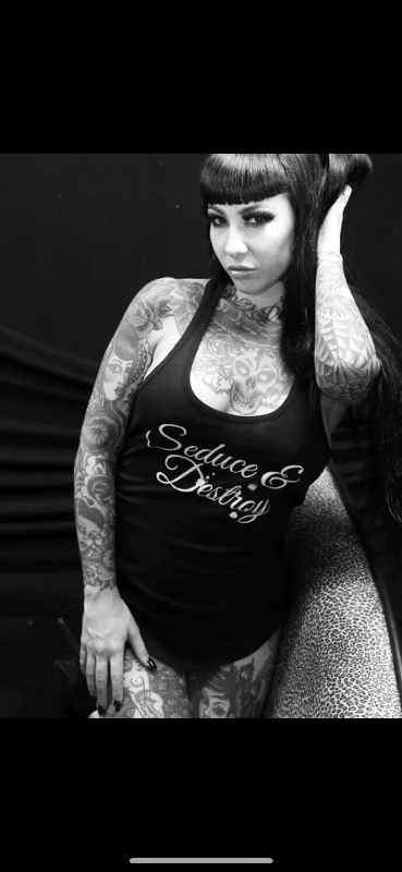 Seduce & Destroy Logo Tank Top