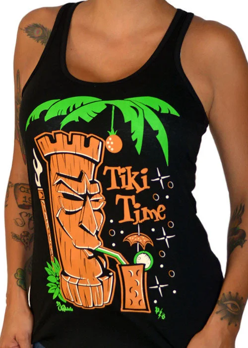 Tiki Time Tank Top