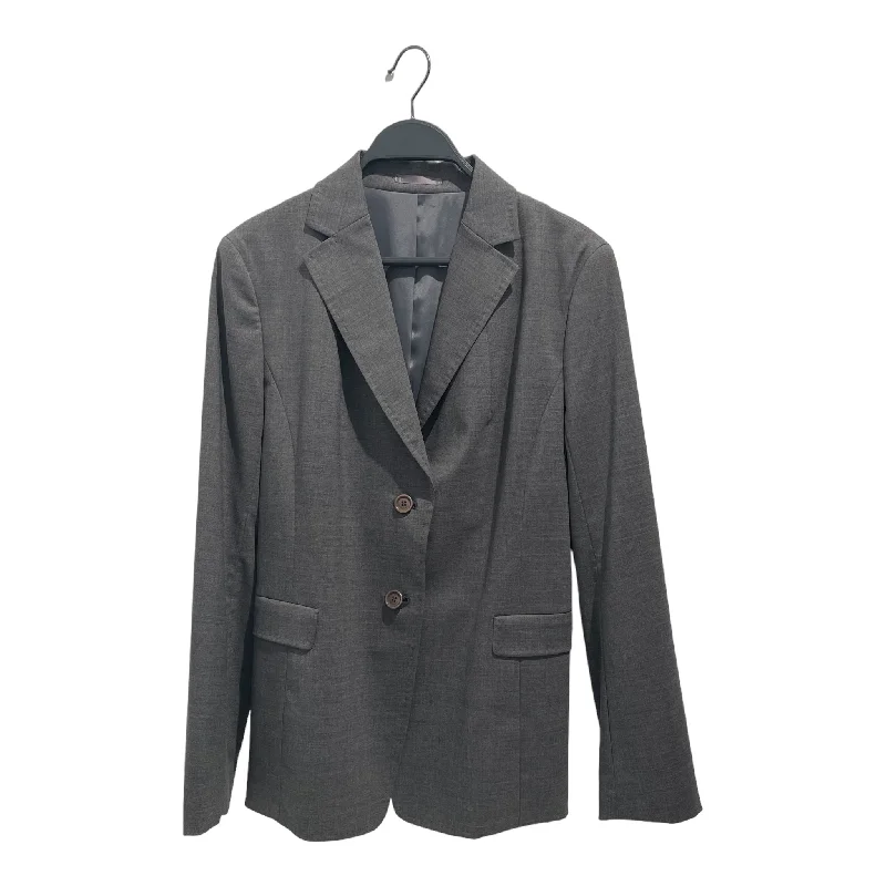 BURBERRY LONDON/Tailored Jkt/42/Gray/Wool/FJA10-101/