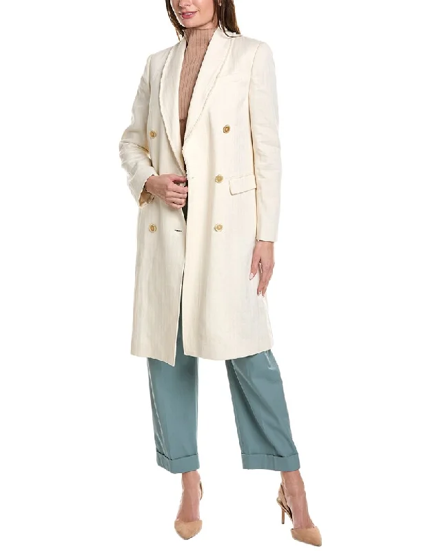 Brunello Cucinelli Linen-Blend Jacket