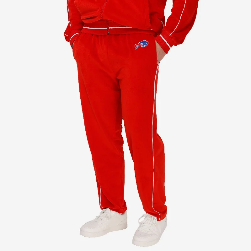 Buffalo Bills Red Velour Pants