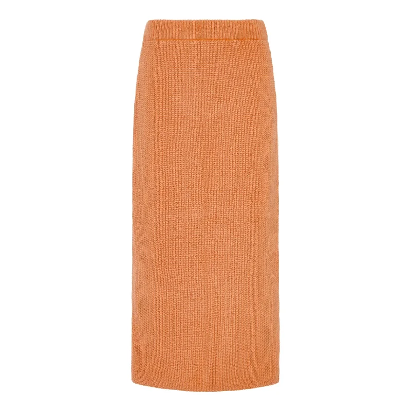 Chloe Co-Ord Midi Skirt - Apricot