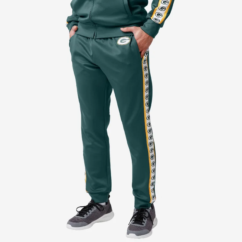 Green Bay Packers Stripe Logo Track Pants