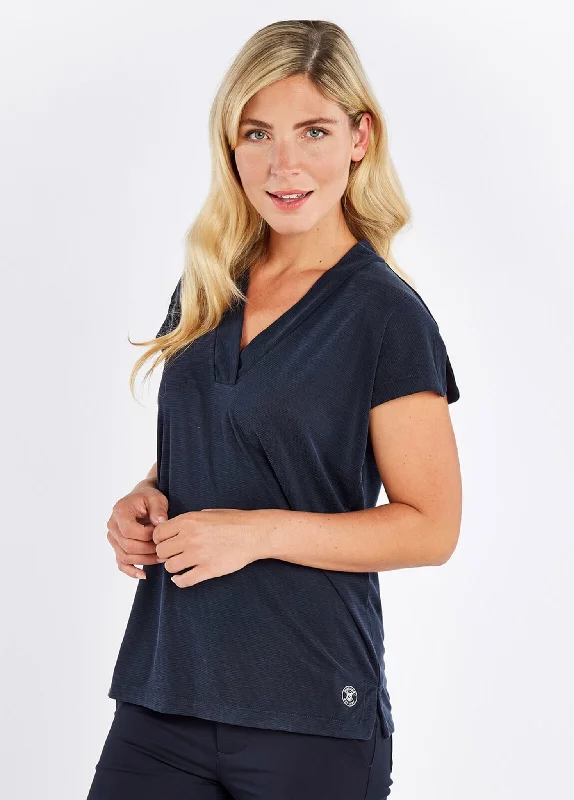 Coolestown cap sleeve top  - Navy