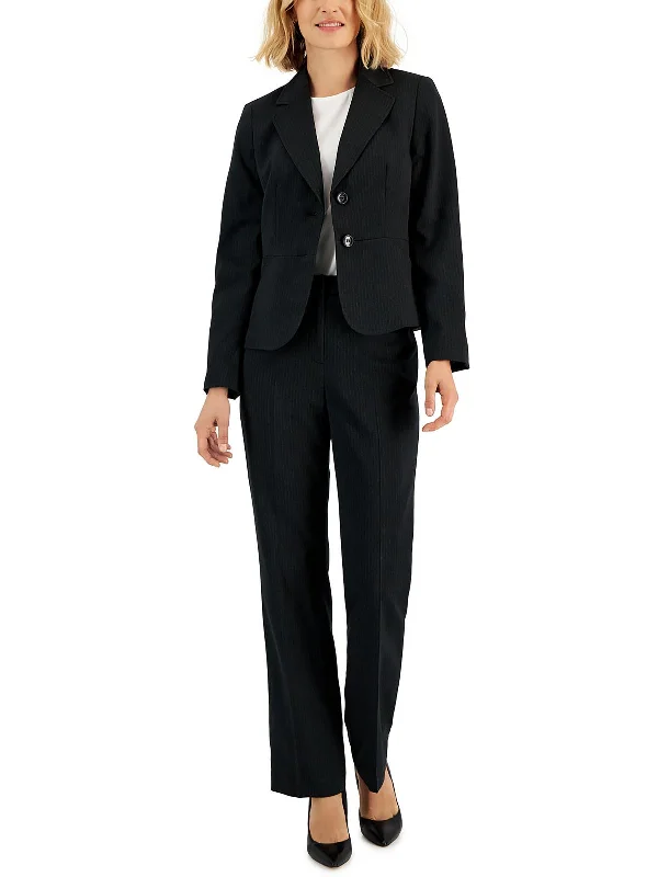 Petites Womens 2PC Polyester Pant Suit