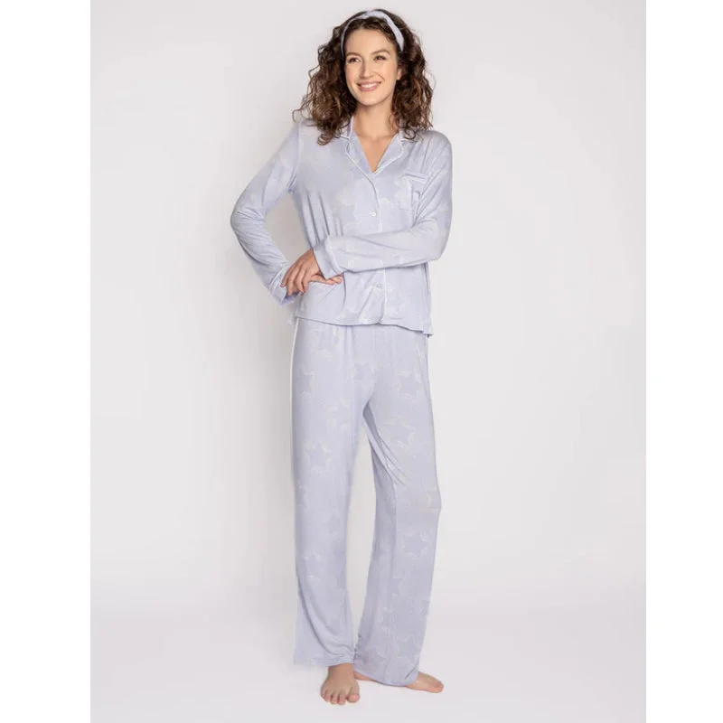 PJ Salvage Twinkle Star PJ Set - Blue Mist