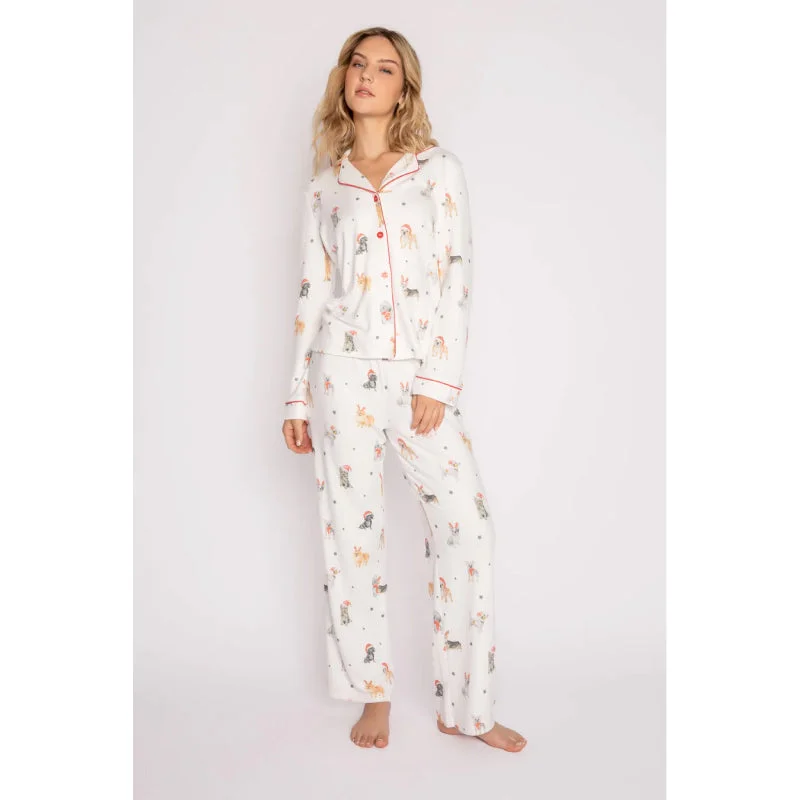 PJ Salvage Women's Stars & Paws PJ Set