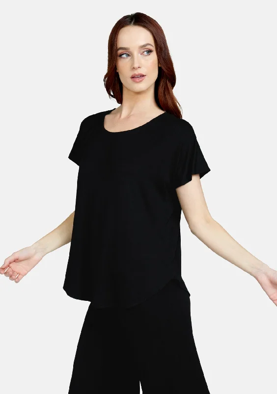 Tall Evelyn Scoop Neck Top