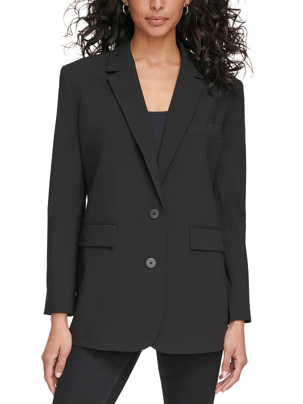 Womens Office Wear Business Two-Button Blazer